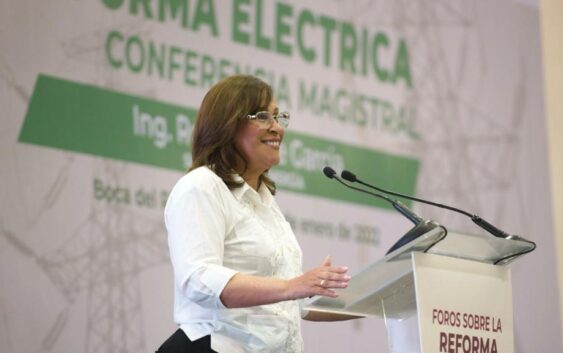 Con el nuevo esquema del Sistema Eléctrico Nacional se garantizará el abasto de energía eléctrica al pueblo de México