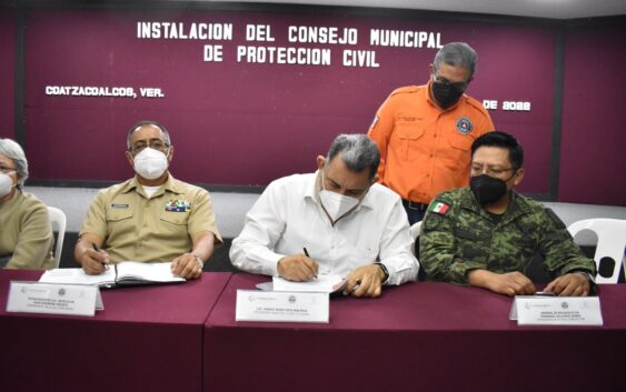 Instalan Consejo Municipal de Protección Civil para preservar la integridad de los habitantes