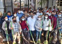 Arranca actividades nuevo Ayuntamiento con “El primer escobazo”