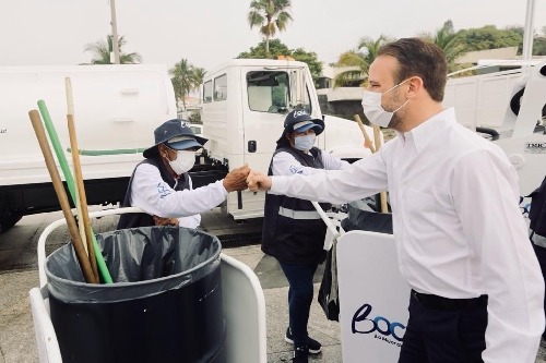 Inicia el Alcalde Juan Manuel Unánue actividades en Boca del Río