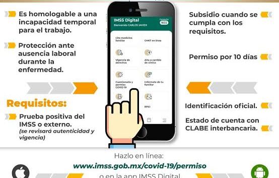 El IMSS flexibiliza el otorgamiento de incapacidades a los trabajadores con síntomas de COVID-19