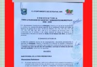 Lanzan Municipios convocatoria para elección de Agentes y Subagentes Municipales