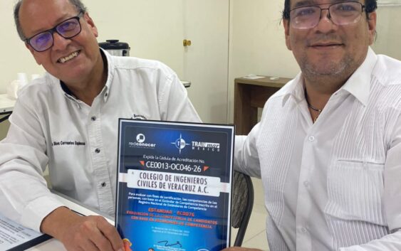 Ingenieros civiles ya pueden certificar: Ulises Cervantes