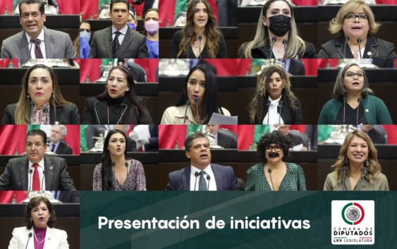 Diputadas y diputados de Morena, PAN, PRI, PVEM, PT, MC y PRD presentan 18 iniciativas