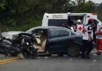 Fatídico accidente en la carretera Tihuatlán a Álamo