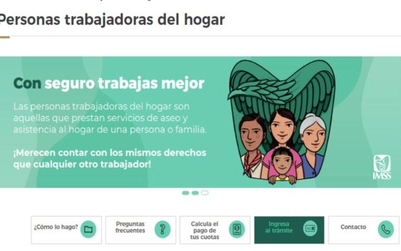Ofrece IMSS Veracruz Sur Seguro Social apersonas trabajadoras del hogar