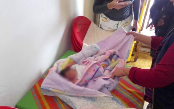 ABANDONAN A RECIÉN NACIDA