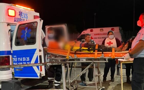 Trasladan grave a jovencita baleada en Martínez de la Torre a Xalapa