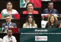 Diputadas y diputados conmemoran Día Internacional de la Lucha contra el Cáncer Infantil