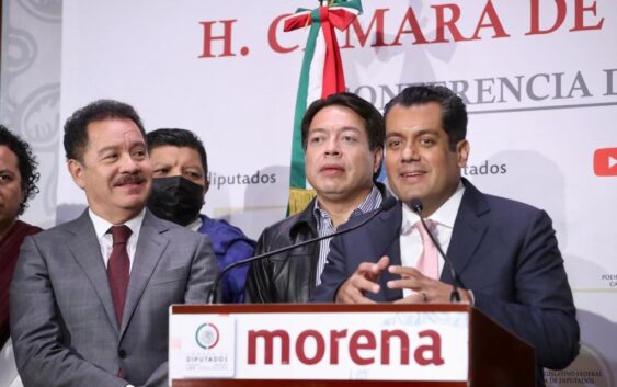 Ya no podrán impedir que MORENA entregue 800 mdp de sus prerrogativas para vacunas contra COVID-19: Sergio Gutiérrez Luna