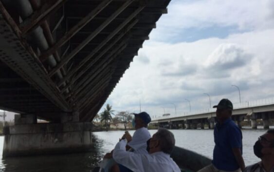 Colegio de Ingenieros Civiles inspecciona puentes de Boca del Río: Ulises Cervantes