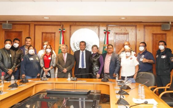 Los “apagafuegos” de Veracruz ya no están solos; Sergio Gutiérrez Luna los respalda