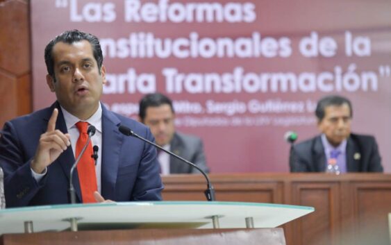 La ruta del esfuerzo y el estudio es la correcta y genera un buen futuro: Sergio Gutiérrez Luna