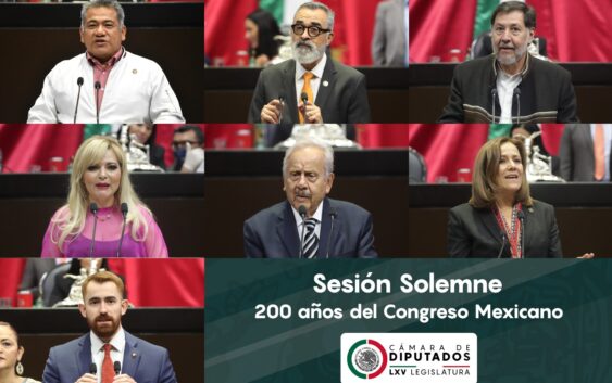 La Cámara de Diputados conmemoró los 200 años del Congreso Mexicano