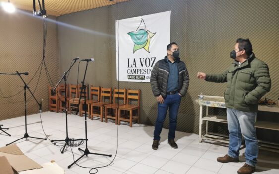 CEAPP se vincula con Radio Huayacocotla y periodistas de la región