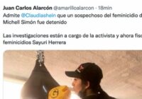 Detienen a presunto asesino de Michell Simon