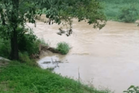El río Agua Dulce se mantiene en su nivel. Protección Civil reporta que a pesar del Frente Frío y las lluvias, no hay riesgo de desbordamiento