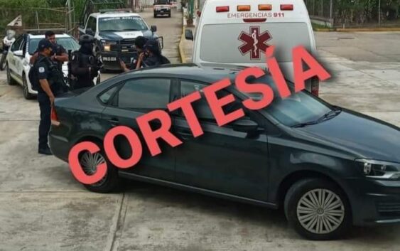 EN COSOLEACAQUE, DELINCUENTES A BALAZOS INTENTAN ROBAR UN AUTOMÓVIL, LESIONAN A NIÑO DE DOS AÑOS DE EDAD