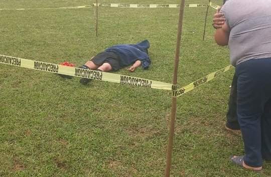 Tragedia en campo de fútbol en Atzalán!!!