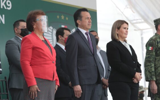 Atestigua presidenta del Congreso inicio del Diplomado Internacional Táctico K9