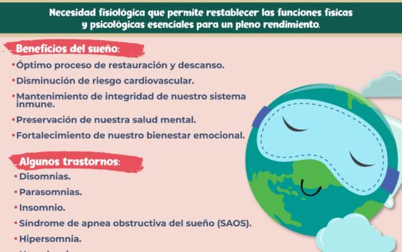 Dormir es primordial para la salud física y mental: IMSS Veracruz Sur