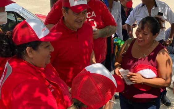 Jesús Carranza, merece una presidenta municipal como Lupita de los Santos, mujer comprometida y cercana a la gente: Marlon Ramírez Marín