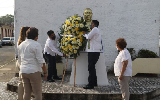 Conmemoran en Nanchital el Natalicio de Benito Juárez