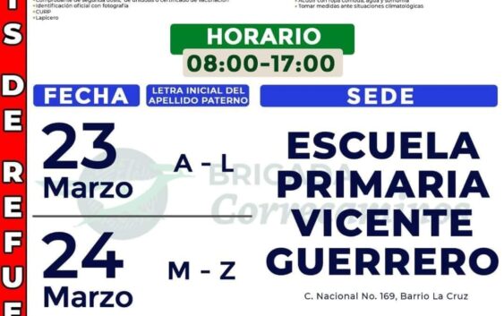 ¡Atención habitantes de Oteapan!