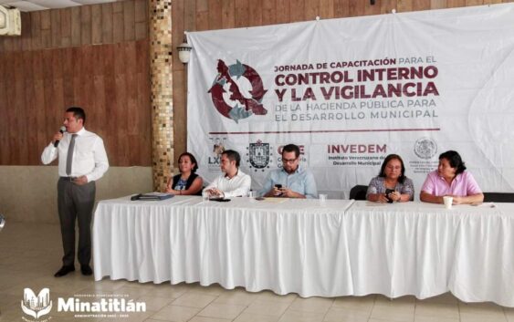 Minatitlán sede de la capacitación para el Control Interno de Hacienda Pública para el Desarrollo Municipal.