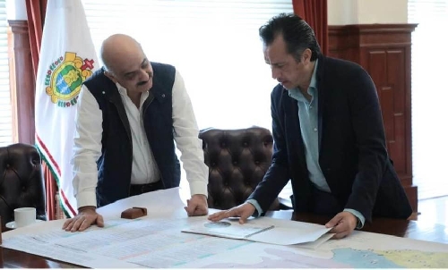 Ahued presenta a Cuitláhuac plan de obras!!! Juntos por Xalapa