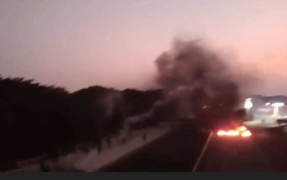 Guardia Nacional y SSP liberan autopista, hubo “operación macana”