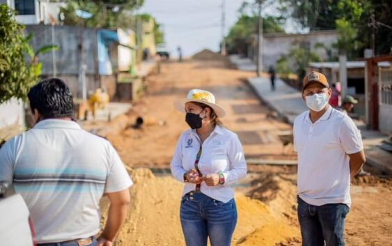 En Acayucan arranca la obra pública