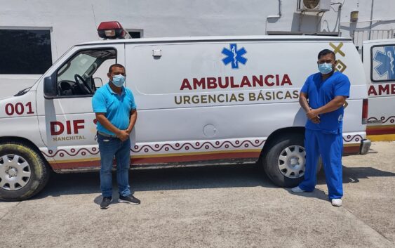 Ambulancia del DIF, servicio amable y profesional