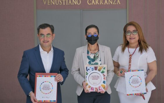 Recibe Congreso guía para cumplimiento de Agenda 2030 en Planes de Desarrollo