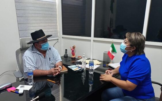 Se reúne comisionada de CEAPP con presidentes municipales de los Llanos del Sotavento