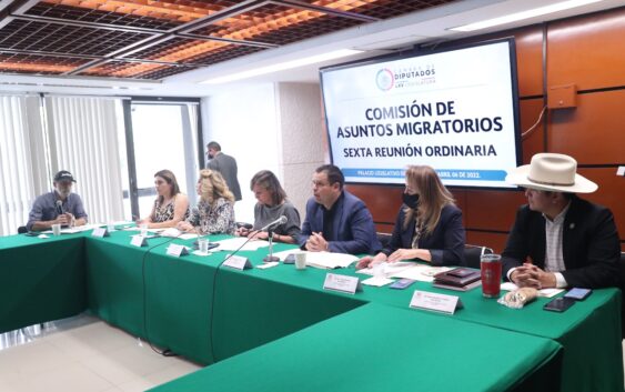 La Comisión de Asuntos Migratorios avala exhortar al INM a respetar los derechos humanos de migrantes