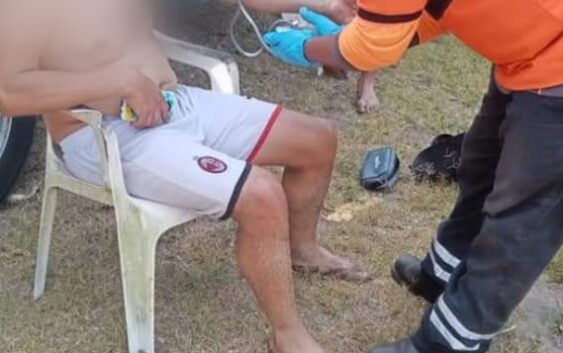 A punto de morir ahogado un turista en Costa Esmeralda