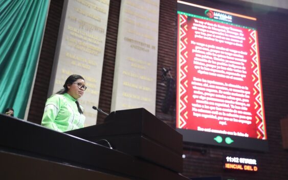 Hablante de la lengua o’dam externó en la tribuna de la Cámara de Diputados las necesidades de su comunidad
