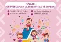 Inscripciones abiertas para taller “En Primavera la Biblioteca te Espera”