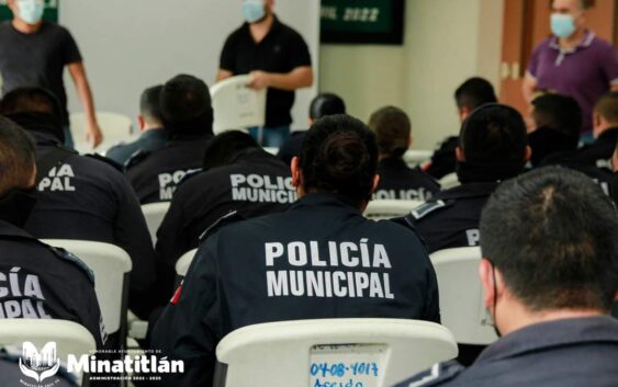 Reciben capacitación en “Derechos Humanos” elementos de seguridad pública municipal de Minatitlán