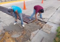 Continúa mejoramiento de vialidades en Coatzacoalcos