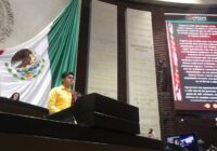 Hablante de la lengua triqui participa en la tribuna de la Cámara de Diputados