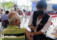 Concluye primer día de Vacunación AntiCovid-19 para 60 y más en Minatitlán