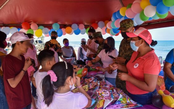 Festejan Sedena y DIF, “Operación Día del Niño”