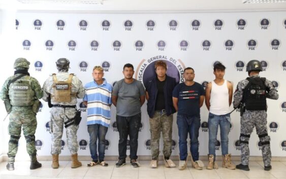 Detienen a 5 personas relacionadas a masacre en palenque de Zinapécuaro, Michoacán