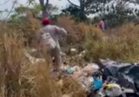 Se realiza limpieza de calles y carreteras en Cosoleacaque