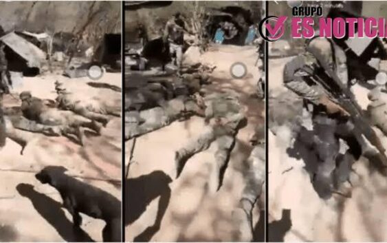 DESARMAN Y SOMETEN A MILITARES EN SINALOA