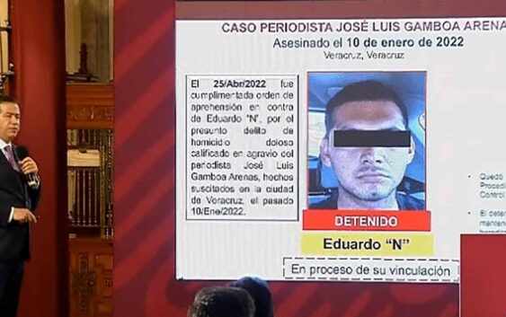 Falta a otro por detener en el asesinato de José Luis Gamboa, revela subsecretario de Seguridad y Protección Ciudadana