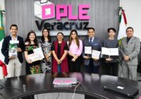 OPLE Veracruz premia a la y los ganadores del Concurso Estatal de Ensayo “Democracia es Inclusión”