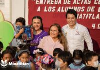 Realizan entrega de actas de nacimiento a niños del CAI en Minatitlán